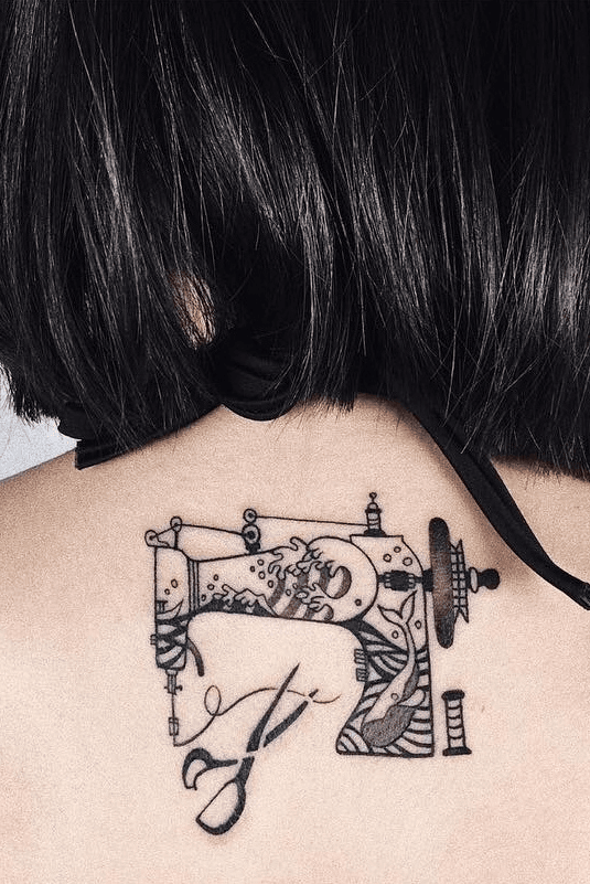 Top 100 Best Sewing Tattoos For Women  Seamstress Design Ideas