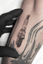 - NGK Spark Plug - For my car mechanic. Using @sunskintattoo @pantheraink @kwadron @hustlebutterdeluxe @dermalizepro  #singleneedletattoo #singleneedle #slimneedle #finelinetattoo #blackandgrey #smalltattoo #motors #sparkplugtattoo #tattoo #illustration #tattooist #tattoo #ink #inked #tattoocollector #realistictattoo #racing #ngksparkplugs #japan #inkedguys #smalltattoo #inkstinctsubmission #finelinesociety #sparkplug #realistictattoos #microrealism