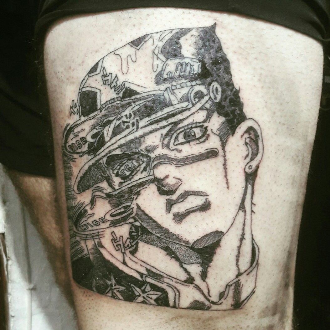 New stand arrow tattoo Ill be adding color in a few weeks and will update  with another picture but I think it looks great so far   rStardustCrusaders