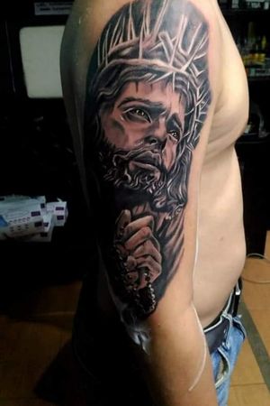 Religious coverup tattoo