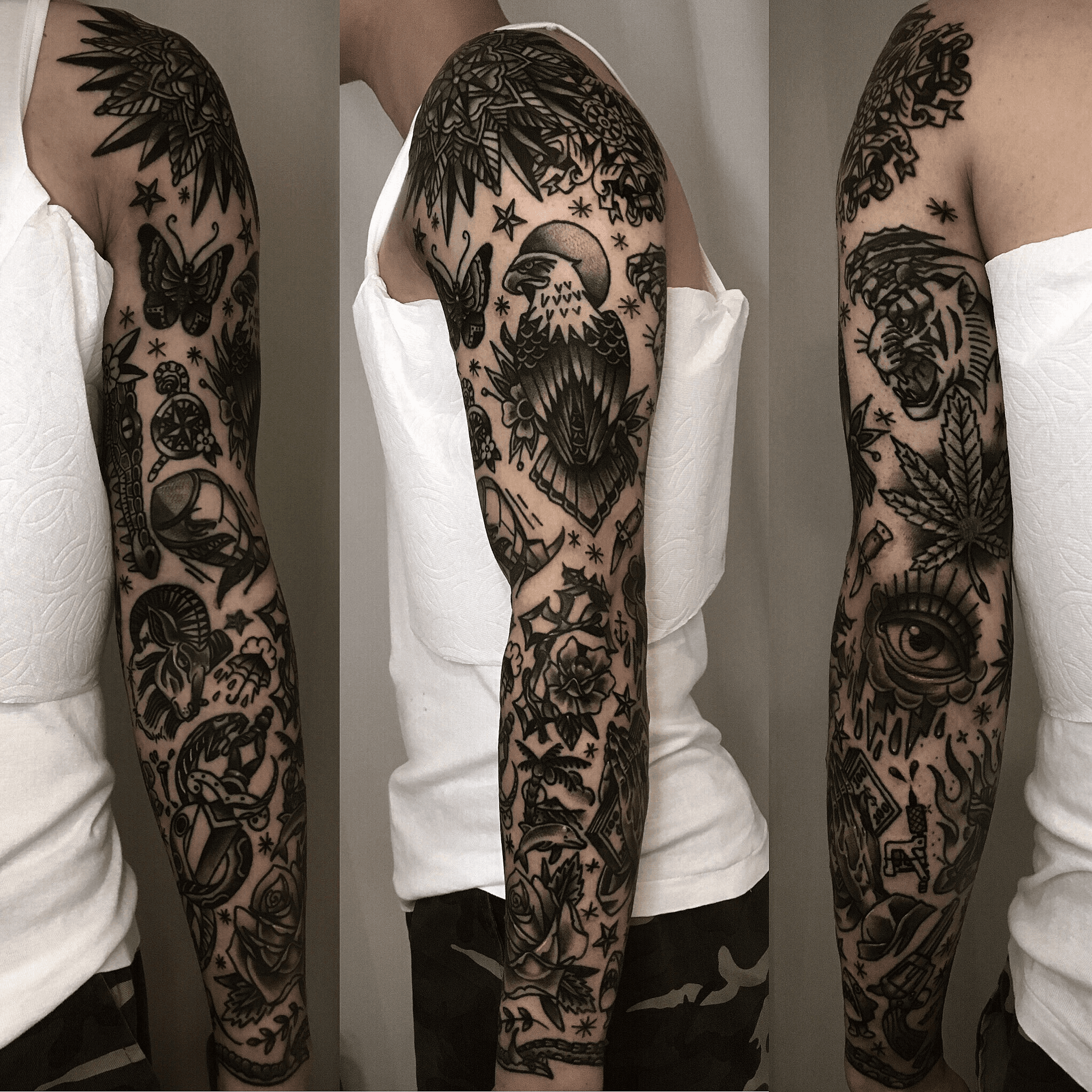 Discover more than 74 traditional korean tattoo sleeve best - in.cdgdbentre