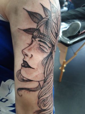 Work in progress on one of my favourite customers! Piece is taken from my flash book