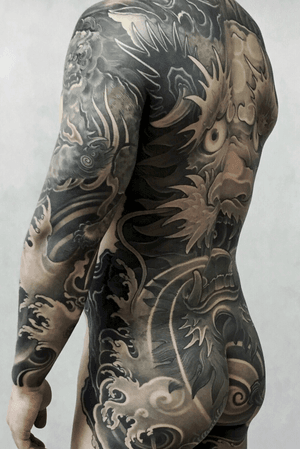 Back piece and sleeve