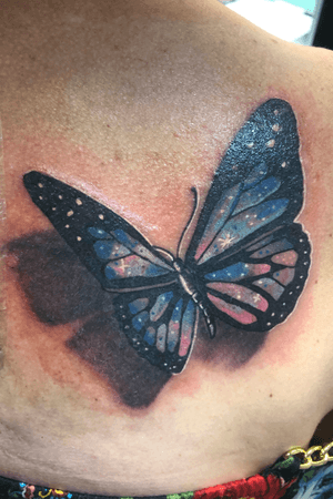 Beautiful butterfly on a customers grandmother ❤️