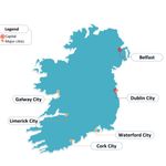 Ireland Map #Ireland #Map 