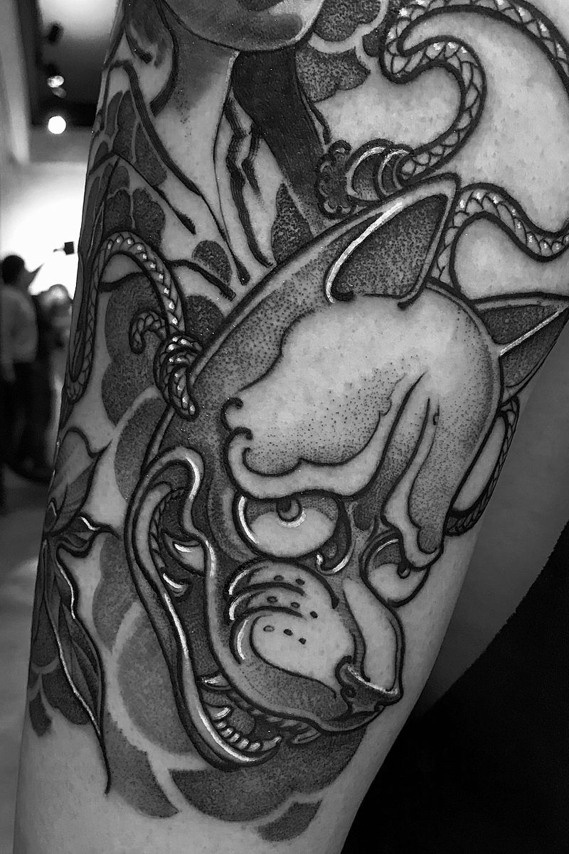 Tattoo uploaded by Kuro Neko • Kitsune #kitsune #japanesetattoo # ...