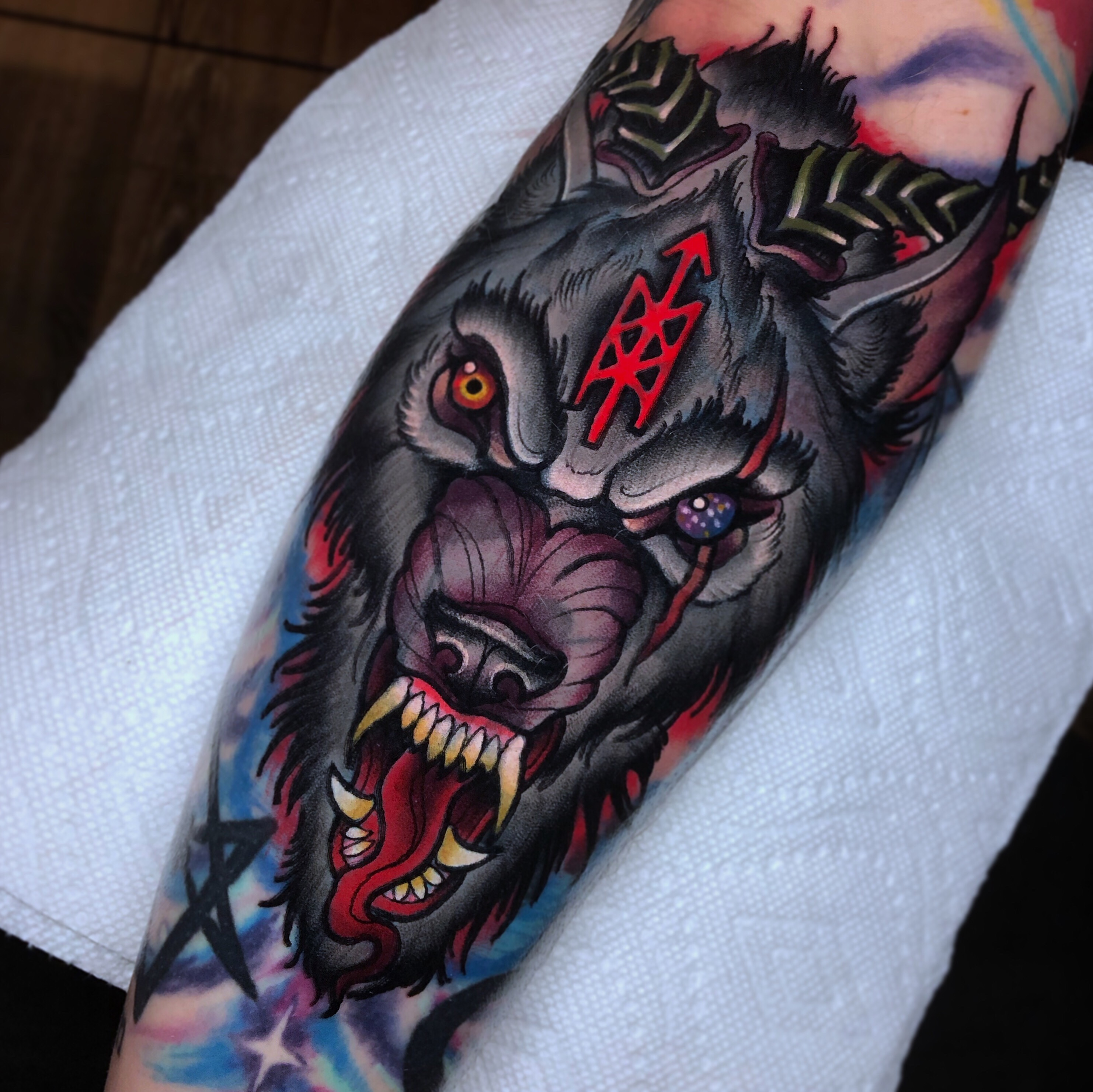 Norse Wolf Tattoos  BaviPower Blog