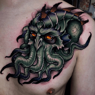 Cthulhu on the chest