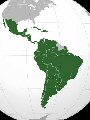Latinamerican map #LatinAmerican #LatinoAmerica #AmericaLatina #Map #Outline