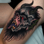Demon on the thigh