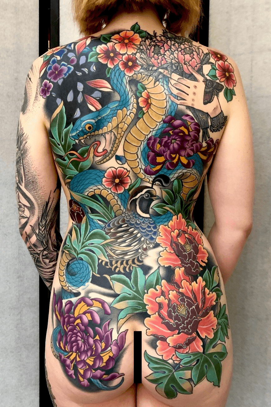 50 Best Japanese Flower Tattoo Design Ideas and Their Meanings  Saved  Tattoo