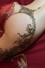 Erotic HENNA tamporary tattoo belt by MariaM.