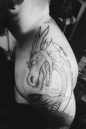 Drago / tattoo sleeve in progress