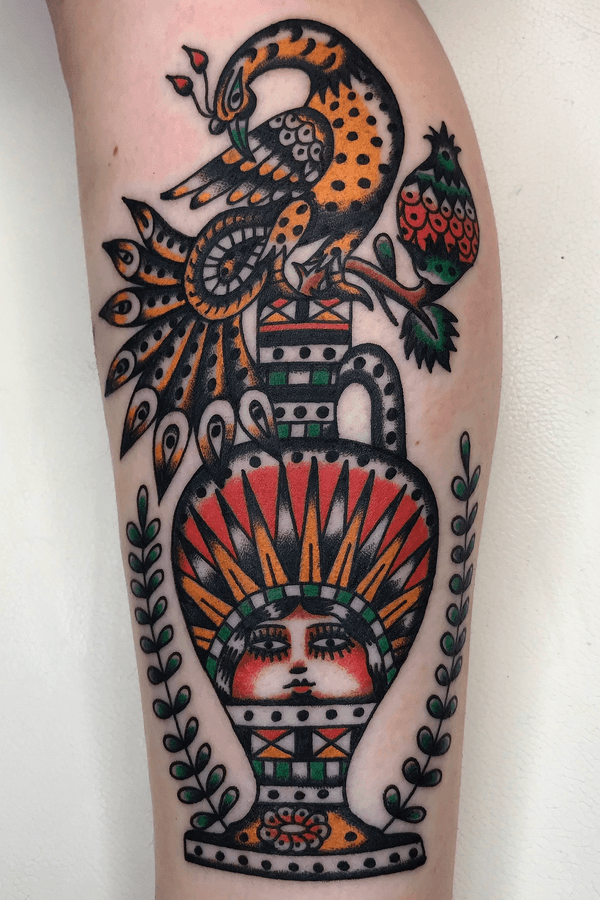 Tattoo from Brabo's Hand Tattooshop Antwerpen