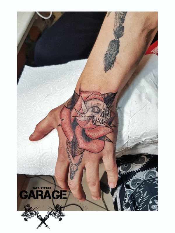 Tattoo from Тату-студия GARAGE