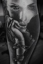 #lady #woman #portrait #tattoo #bng #black #grey #marcopikass #marco #pik #ass #pikasstattoo #german #art #portraitart #realistic #realism 