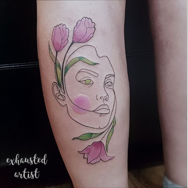 Tattoo from Exhausted Artist