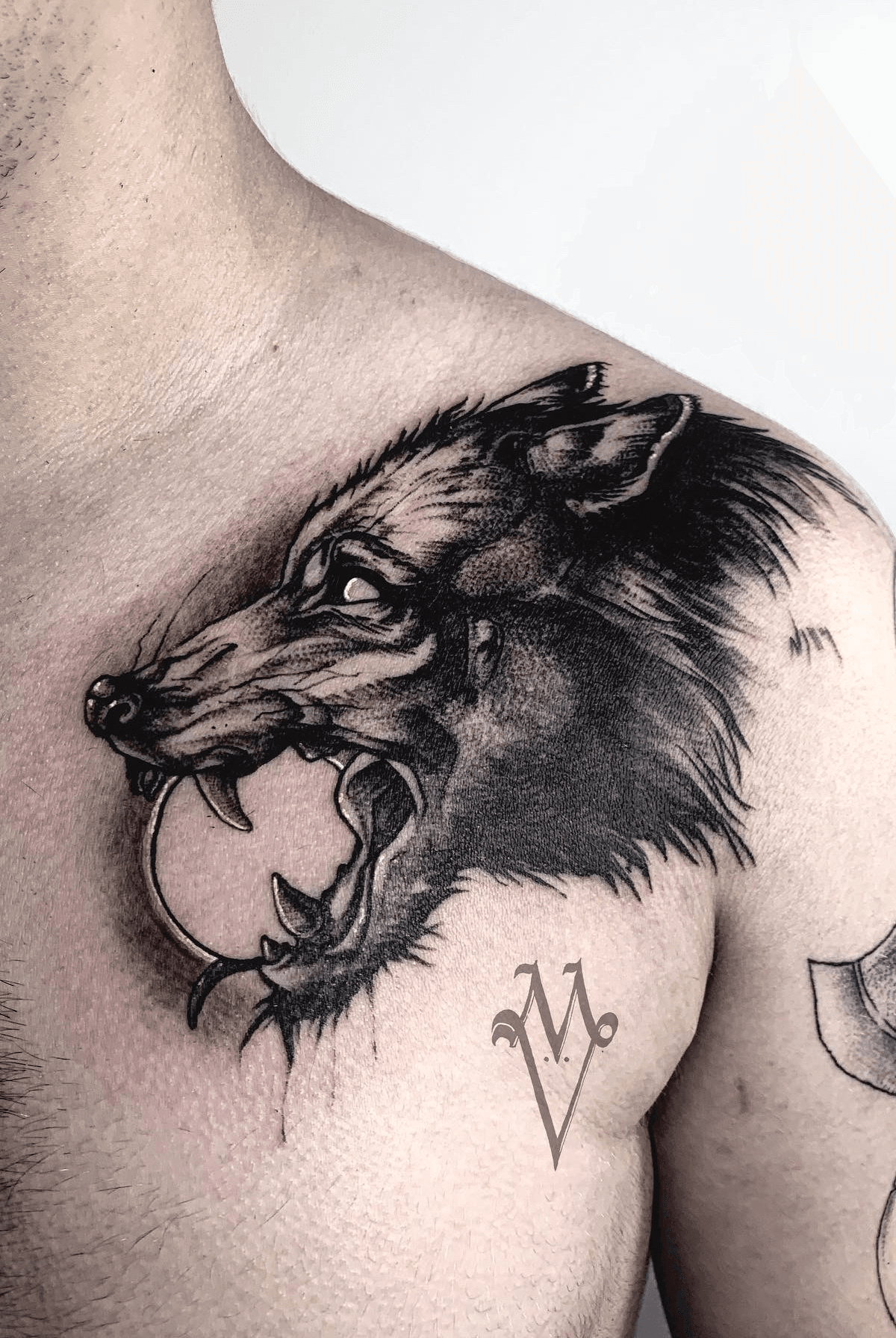 fenris wolf tattoo