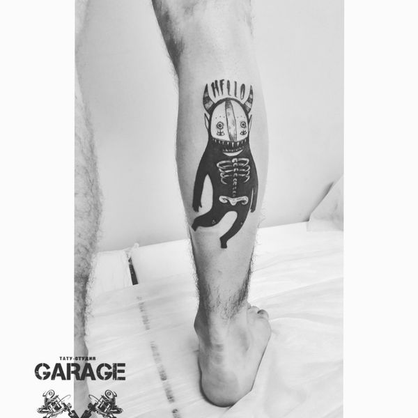 Tattoo from Тату-студия GARAGE