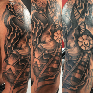 Freehand coverup blackngray illustrative 