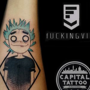 Tattoo realizado por Bob Rilloo en dónde 😟??? pues en Capital Tattoo México "obvio 🤟😎"
.
.
.
.
.
#bobrillo #fuckingvida #capitaltattoomexico #gorillaz #ink #inked #tattooed #tattooartist #tattooart #tattoolife #inkedup #inkedgirls #girlswithtattoos #instatattoo #bodyart #tattooist #tattooing #tattooedgirls #blackwork #caricatura #cartoon