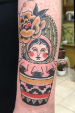 Cactus Russian Doll - top forearm 