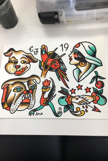 Flash tattoo