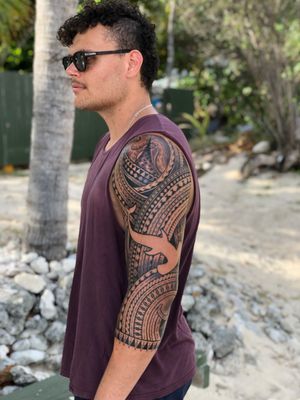 Mixed Polynesian Sleeve