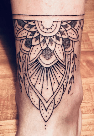 Mandala tattoo. 