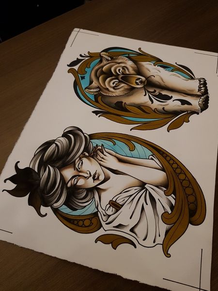 Flash tattoo