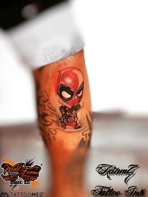 #tattoocolors #Deadpool #adamztattoo