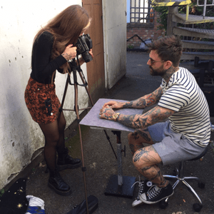 Behind the scenes with Ricki Hall