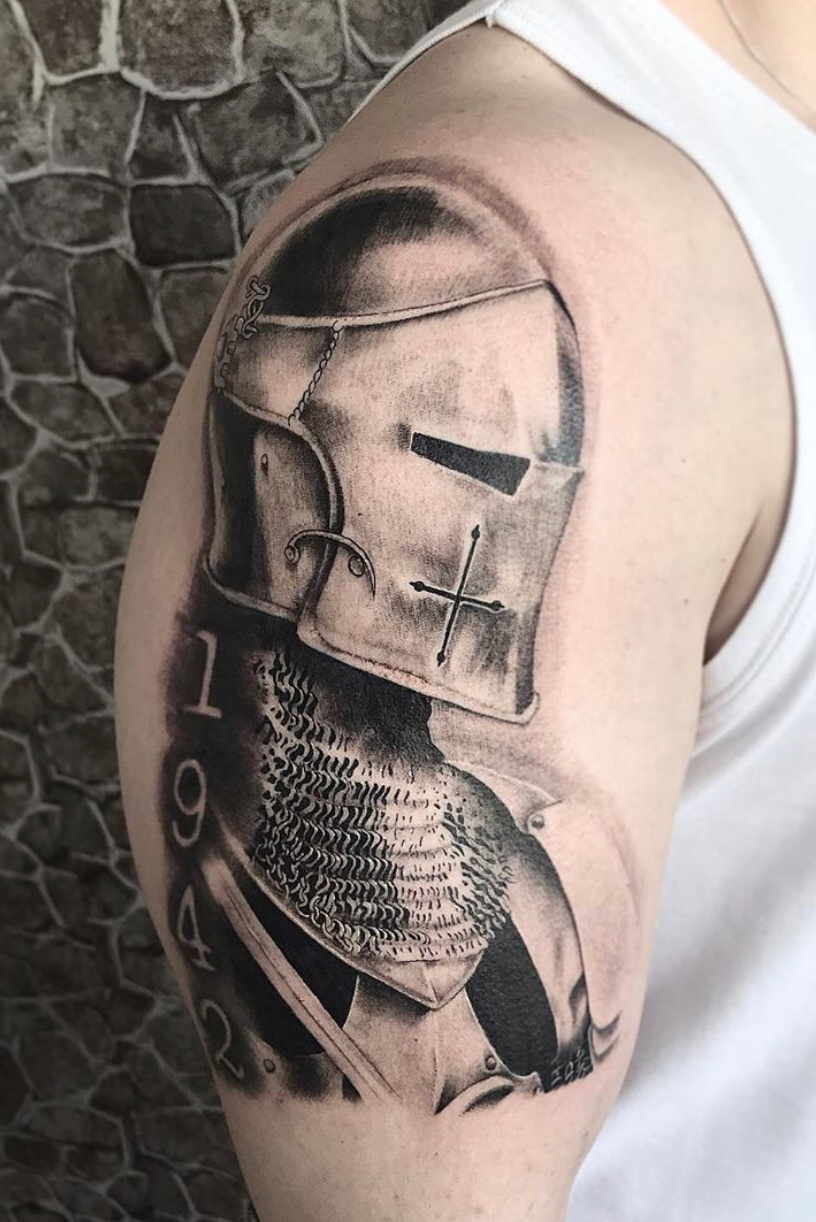 tatuaje templario