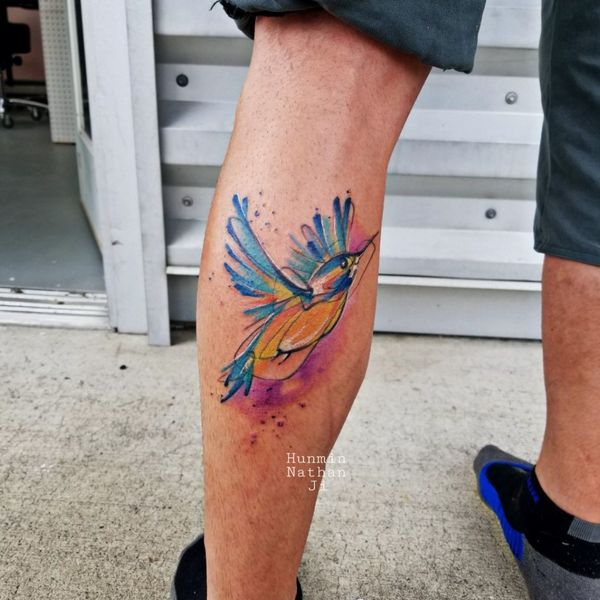Tattoo from rain and forest tattoo
