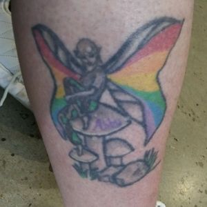 Coming out Tattoo with my daughter's name