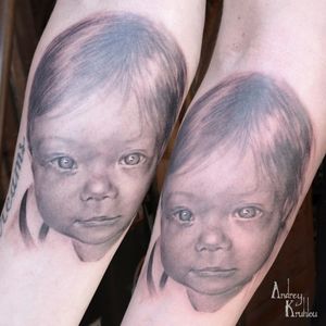 #tattoos #ink #dynamicink @4ih_tattoo #AndreyKruhlou #blackandgray #graywash #Minsk #guestspots #krakow  #portraittattoo  #tattooportrait #portait  #kids  #guestspottattoo #guestspot #tattooguestspot #tattooistartmag #tattoorealistic