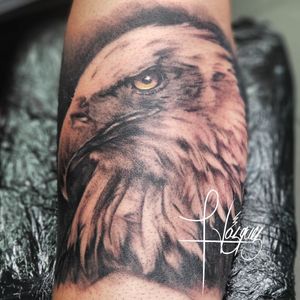 Eagle realism tattoo