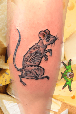 Cool little skeletal rat 