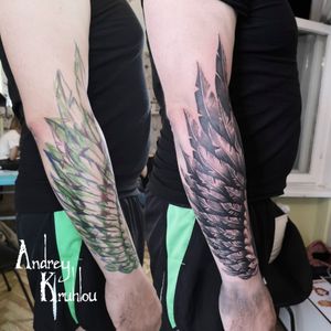 #tattoos #ink #dynamicink @4ih_tattoo #AndreyKruhlou #blackandgray #graywash #Minsk #guestspots #krakow  #Wing #Wingtattoo #tattoowing #animaltattoo #guestspottattoo #guestspot #tattooguestspot #tattooistartmag #tattoorealistic