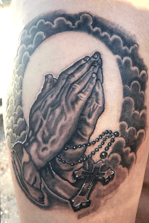 Seasion one on some praying hands