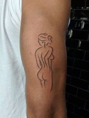 “The naked woman’s body is a portion of eternity too great for the eye of man” . Tattoo by Rio at Kamikaze Tattoo Canggu . Bookings and information: kamikazetattoostudios@gmail.com WA:+62(0)82235144760 . #kamikazetattoostudio #bali #canggu #kuta #gili #gilitrawangan #tattoos #balitattoo #balitattoostudio #balitattooshop #finelines #blacklines #blackwork #finelineart #woman #nakedbody