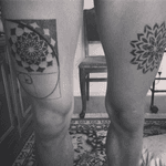 #tattoo #blackwork #dotwork #linework #mandala #geometric #fibonacci #spiral #symmetry 