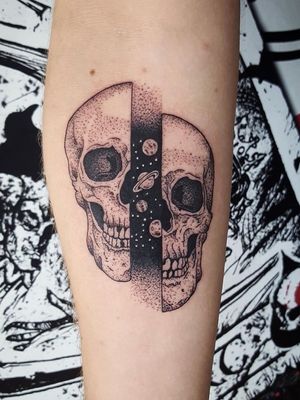the tattoo was drawn and made at a Romanian salon called jack art tattoo bucuresti by artist Robert Cristian.