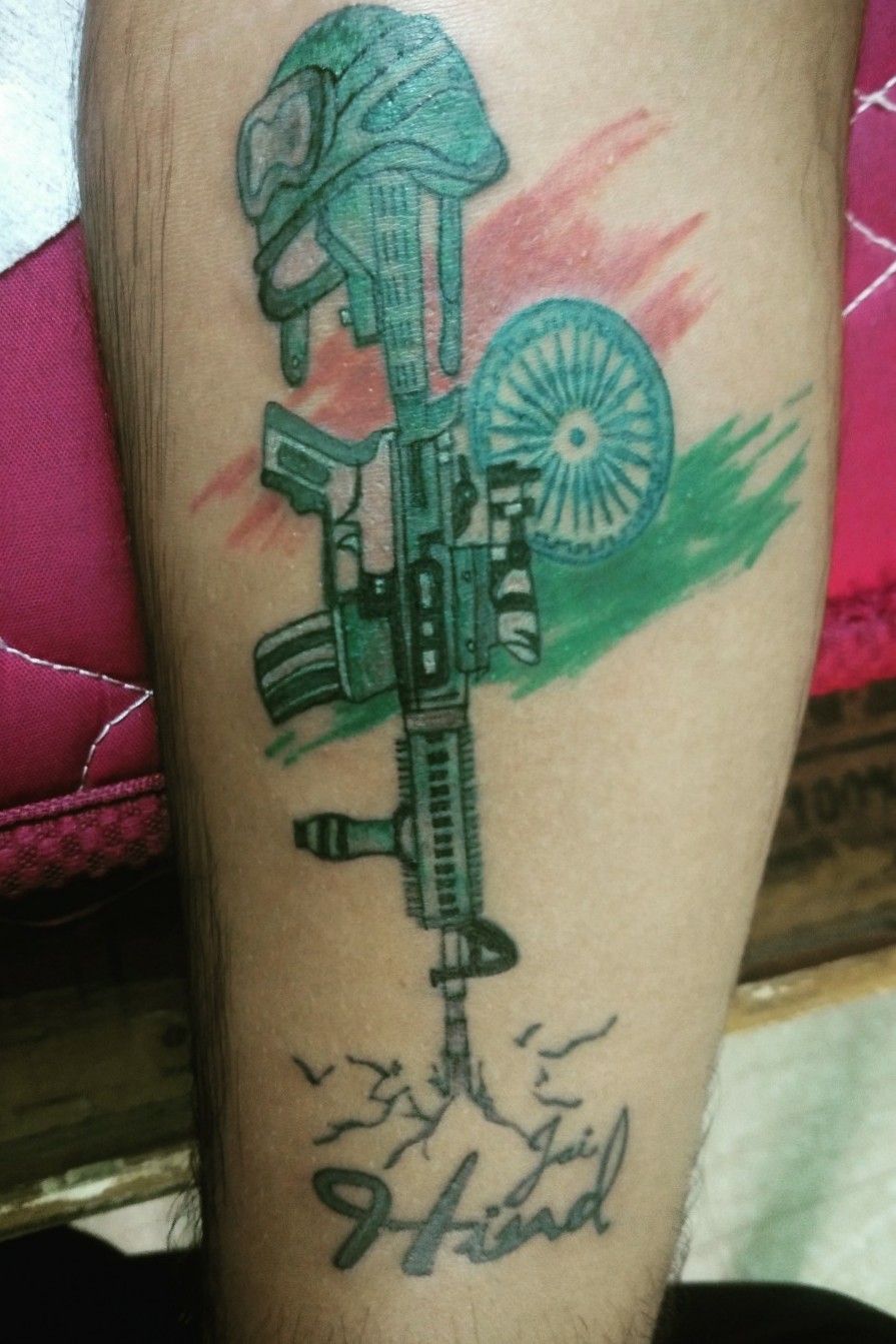 Sharath Chandra N on Twitter Let this be the new tattoo trend jaihind  bhagatsingh azad Bose httptcovacKTWkY0k  Twitter