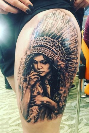 Done by Lana Thomas @ the Ink Attack convention August 2017