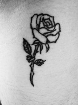 An extremely beautiful and non common tattoo from a greek artist Alexandros Hlias #rose 