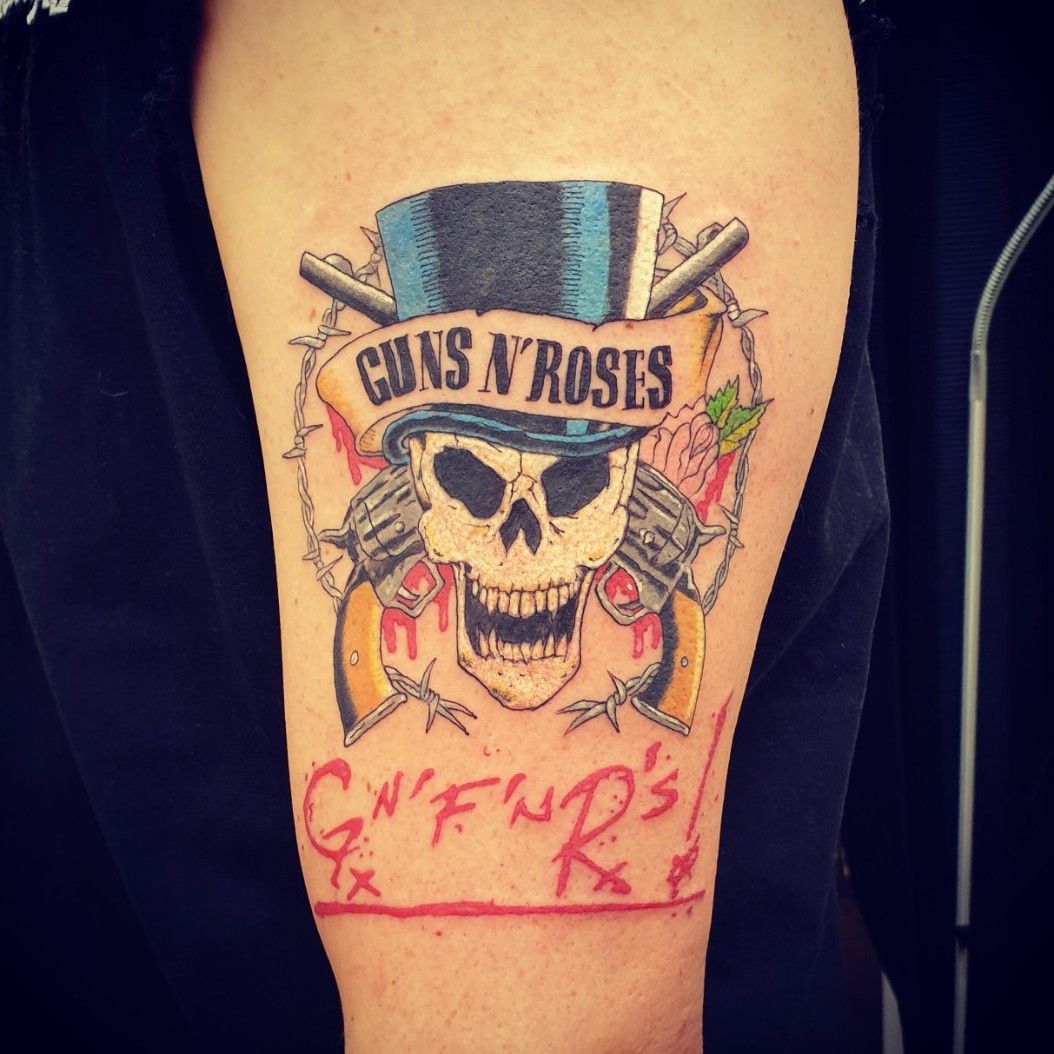 Tattoo uploaded by Kym Mann  Guns n Roses tattoooftheday  Tattoodo