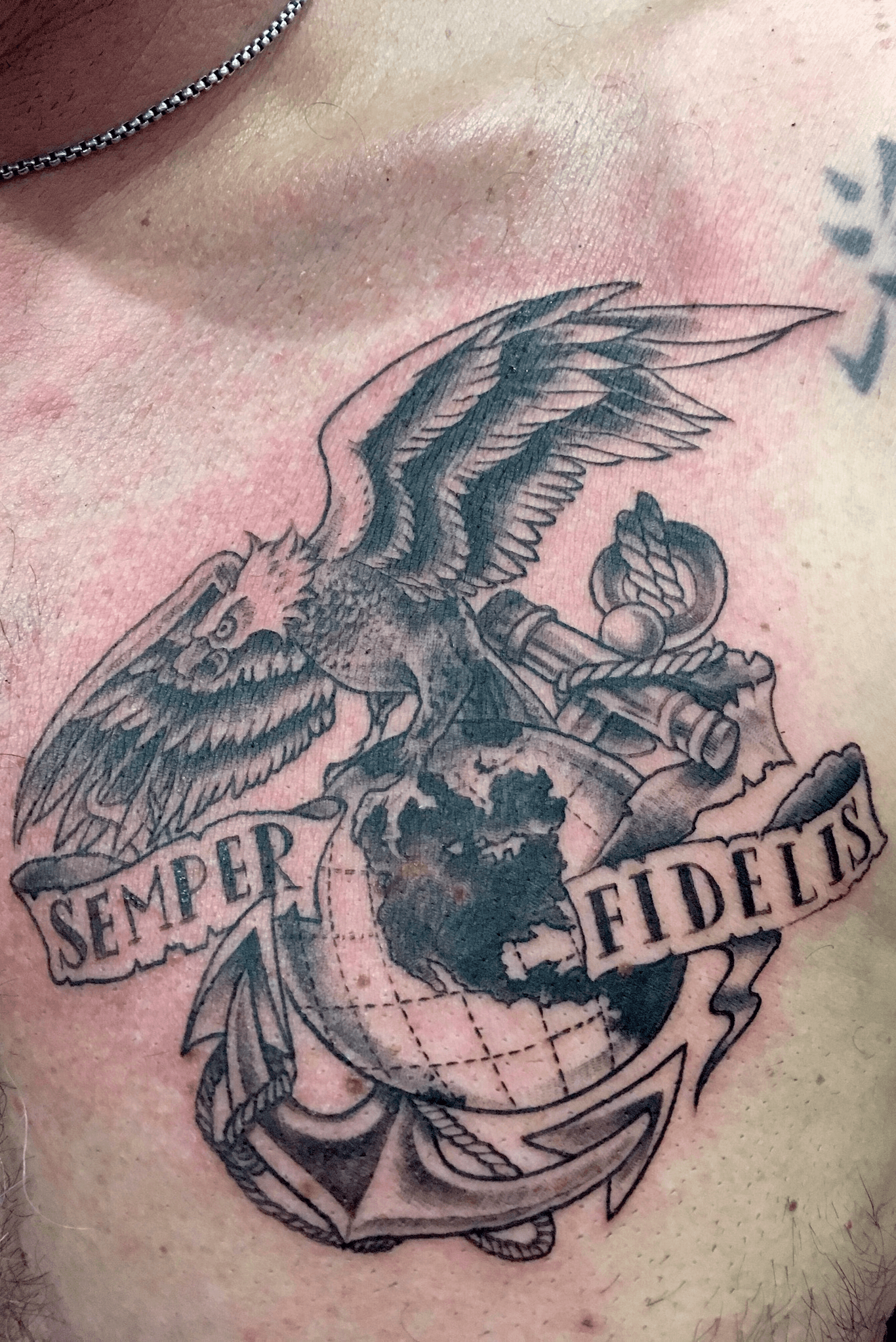 Tattoo design semper fi