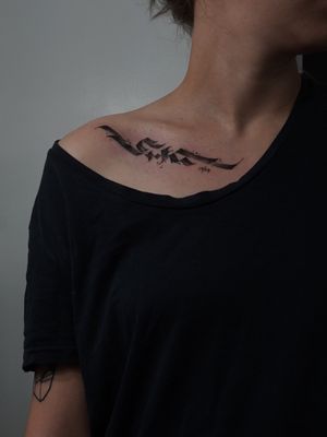 Calligraphy tattoo by @pocketski #calligraphy #lettering