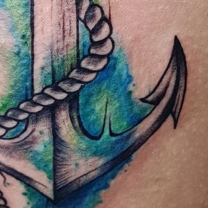 Detail, anchor watercolor, pm for more bookings!